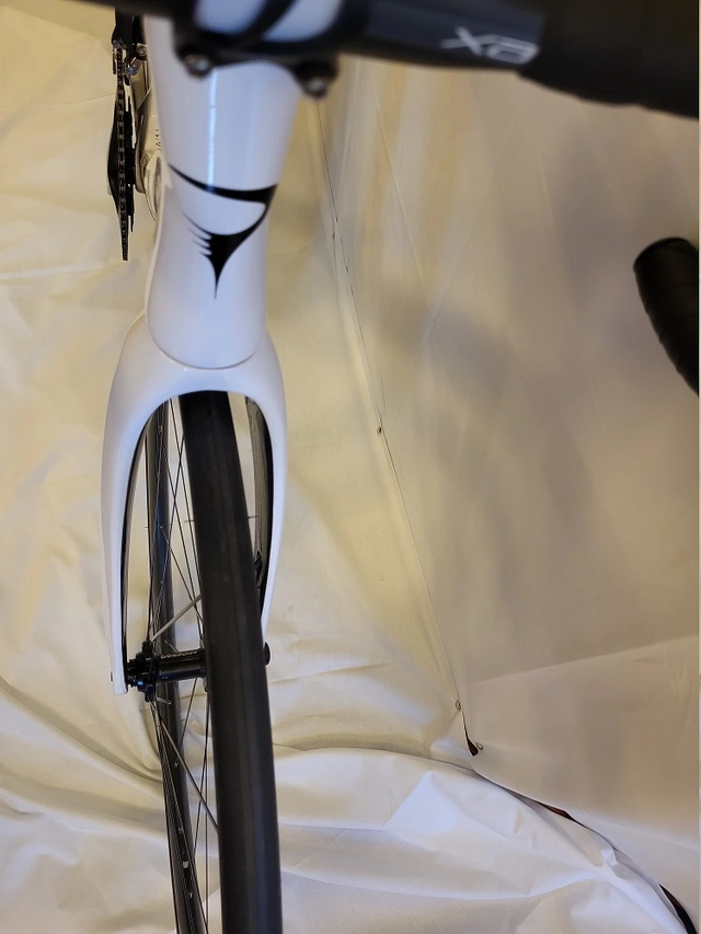 Pinarello Prince Ticr Disc 2021 54,5 cm Racing geometri, farge 214 hvit 