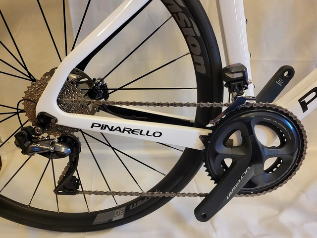 Pinarello Prince Ticr Disc 2021 54,5 cm Racing geometri, farge 214 hvit 