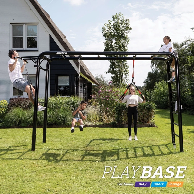 BERG PlayBase Wooden disc swing "Disc" sving huske av tre 
