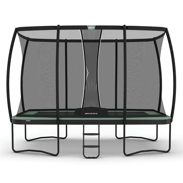 BERG Trampoline Ultim Champion ECO 410 Med sikkerhetsnett Deluxe XL 