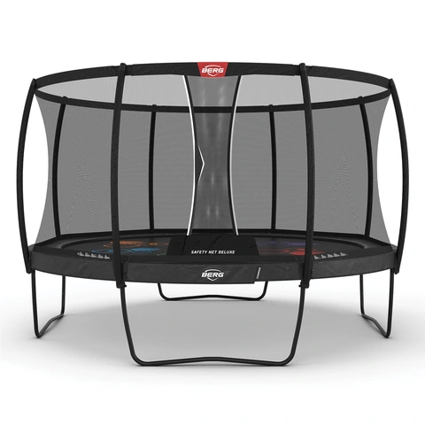 BERG Trampoline Champion Med sikkerhetsnett Deluxe
