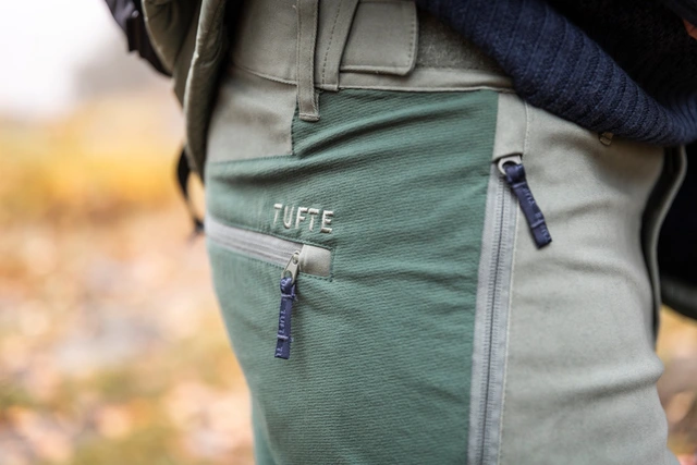 Tufte W Hazel Hiking Pants for dame Teknisk komfortabel turbukse for dame 