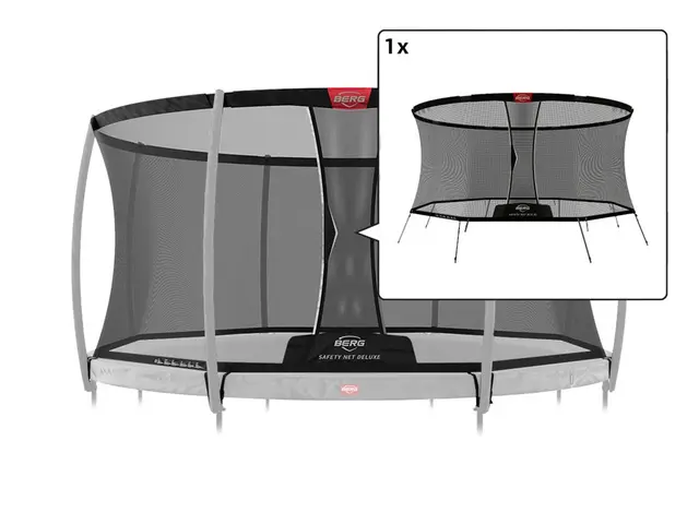 Separat nett Deluxe 270 cm dia For 8 stolper i sikkerhetsnettet 