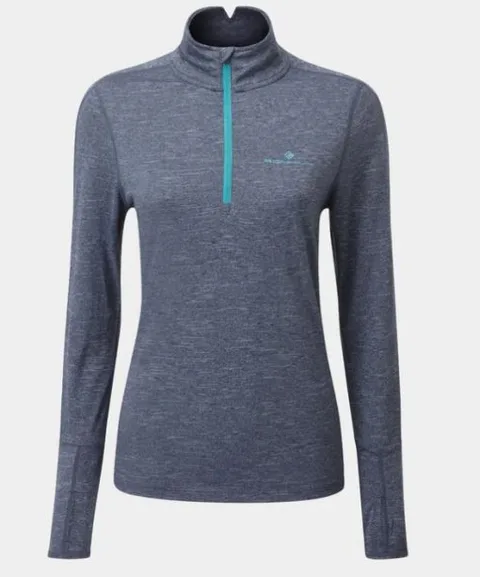 Ronhill Tech Thermal LS 1/2 Zip W Lett lang trøye dame 
