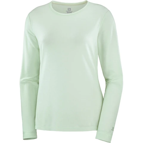 Salomon ESSENTIAL LONG SLEEVE dame Lettvekts langarm trøye 