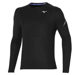Mizuno Dryaeroflow LS HZ (M) Lett løpe/turjakke