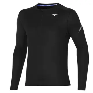 Mizuno Dryaeroflow LS HZ (M) Lett løpe/turjakke