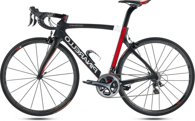 Pinarello Dogma F8 landeveissykkel Racing geometri, Dura Ace Di2 