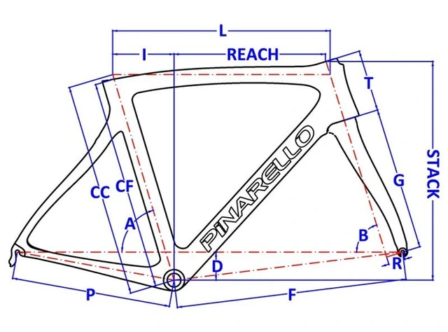 Pinarello Dogma F8 landeveissykkel Racing geometri, Dura Ace Di2 
