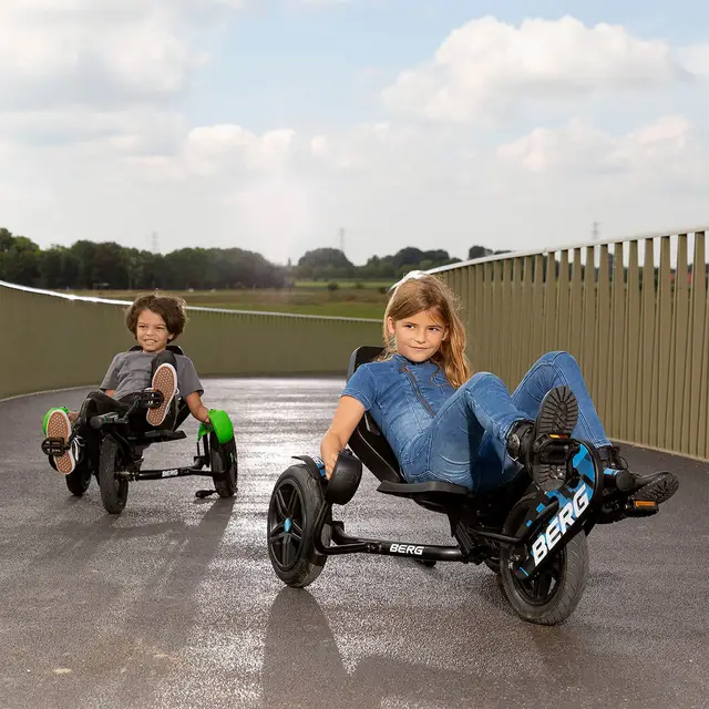 BERG Street-X Venom Tråbil på 3 hjul for 4-12 år 