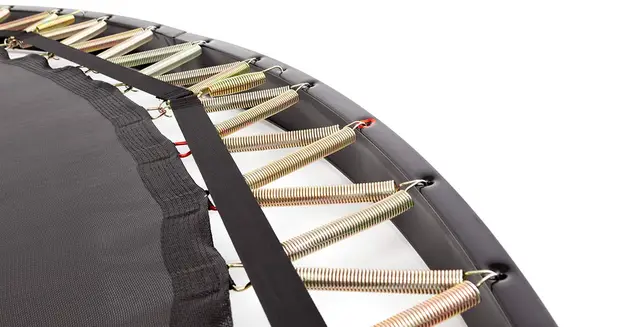 BERG FlatGround Champion 380 grønn Nedgravd rund trampoline 