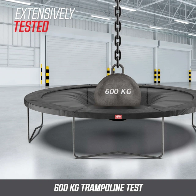 BERG Grand Favorit InGround 520 grå Nedgravd oval uten sikkerhetsnett 