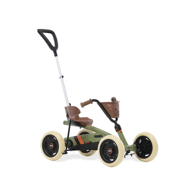 BERG Buzzy Retro 2-in-1 Green Tråbil for 2-5 år 