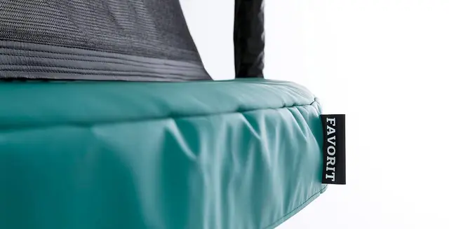 BERG Trampoline Grand Favorit InGround 520cm grønn med Comfort sikkerhetsett 