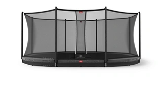 BERG Trampoline Grand Favorit InGround Nedgravd med Comfort sikkerhetsett