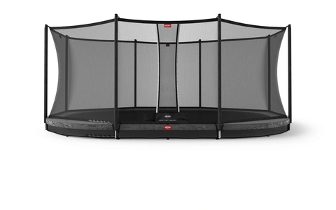 BERG Trampoline Grand Favorit InGround Nedgravd med Comfort sikkerhetsett