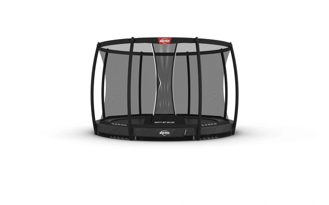BERG Trampoline Champion InGround 330 Grå med sikkerhetsnett Deluxe 