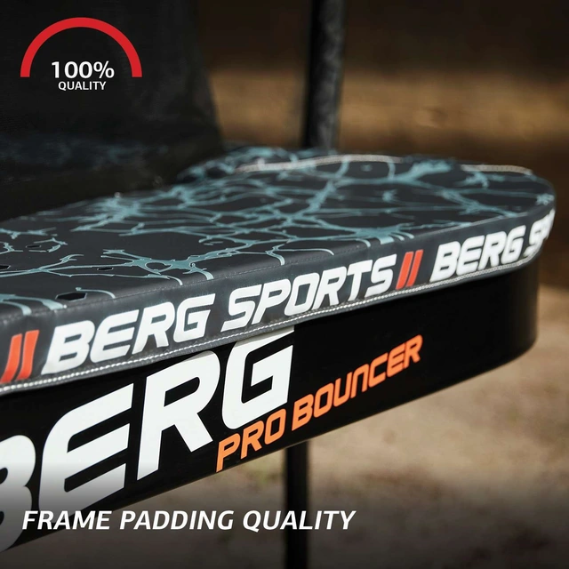 BERG Trampoline Pro Bouncer 500 Med sikkerhetsnett Deluxe XL 