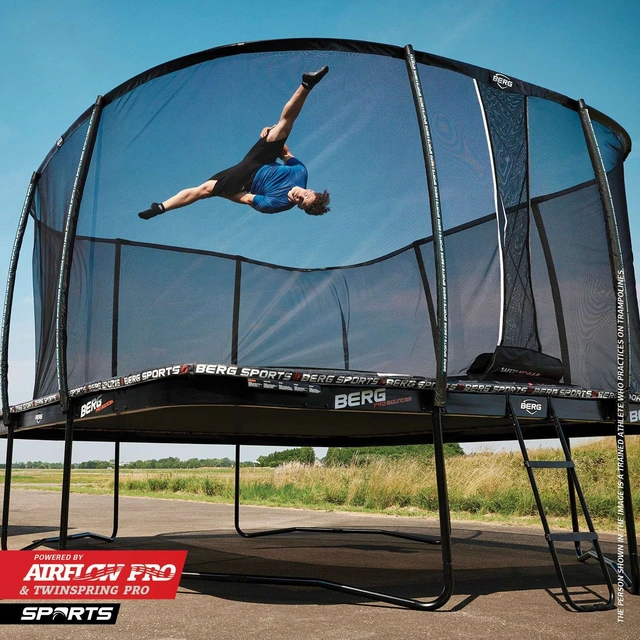 BERG Sports Ultim Pro Bouncer 5x5 Med sikkerhetsnett Deluxe XL 