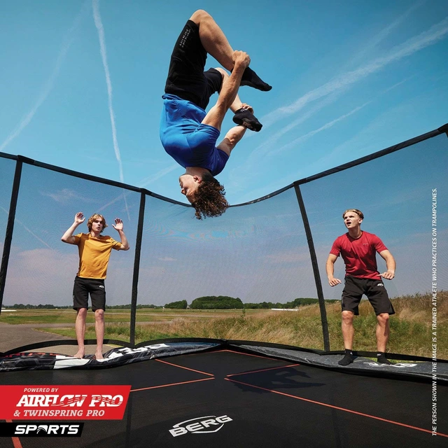 BERG Sports Ultim Pro Bouncer 5x5 Med sikkerhetsnett Deluxe XL 