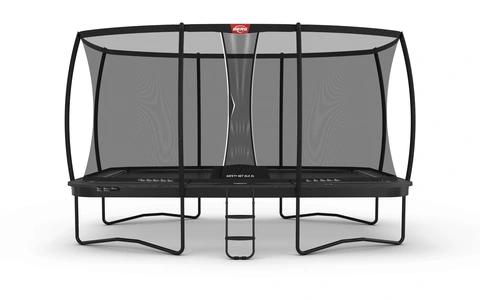 BERG Trampoline Ultim Elite XL Med sikkerhetsnett Deluxe XL