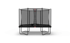 BERG Trampoline Ultim Favorit 330 sort Med sikkerhetsnett Comfort