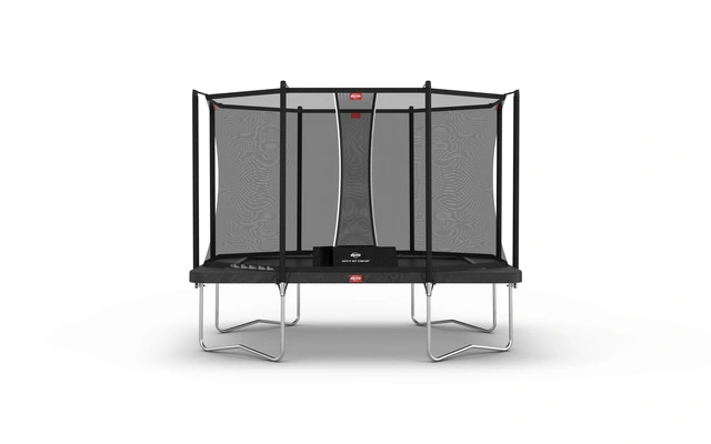 BERG Trampoline Ultim Favorit 330 grå Med sikkerhetsnett Comfort 