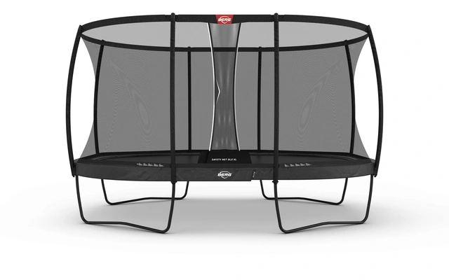 BERG Trampoline Grand Elite 520 grå Med sikkerhetsnett Deluxe XL 