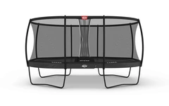 BERG Trampoline Grand Elite 520 grå Med sikkerhetsnett Deluxe