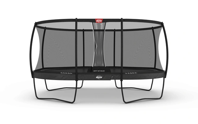 BERG Trampoline Grand Elite 520 grå Med sikkerhetsnett Deluxe 
