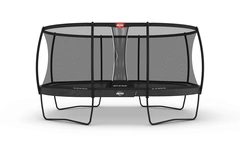BERG Trampoline Grand Champion 520 grå Med sikkerhetsnett Deluxe