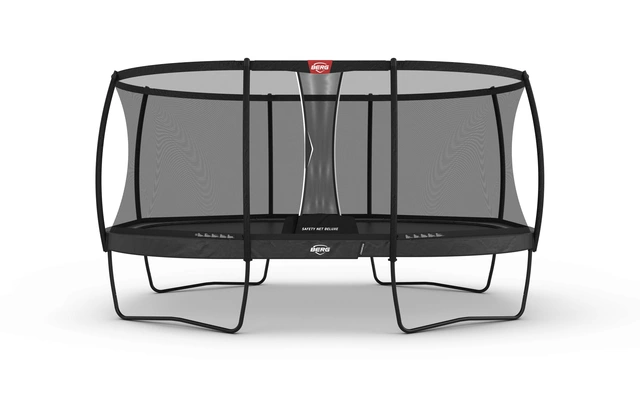 BERG Trampoline Grand Champion 520 grå Med sikkerhetsnett Deluxe 
